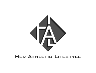 Her Athletic Lifestyle logo design by fastsev