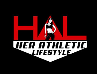 Her Athletic Lifestyle logo design by frontrunner