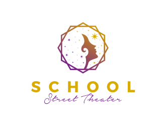 School Street Theater logo design by SmartTaste