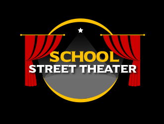 School Street Theater logo design by BeDesign