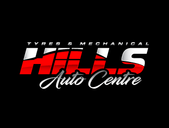 Hills Auto Centre logo design by PRN123