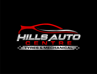 Hills Auto Centre logo design by Republik