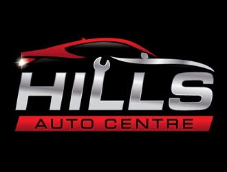 Hills Auto Centre logo design by shere