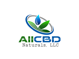 All CBD Naturals, LLC logo design by 3Dlogos