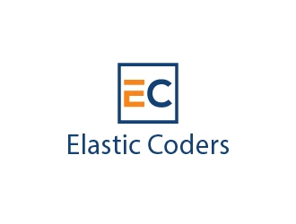 Elastic Coders logo design by cybil