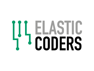 Elastic Coders logo design by Jeppe