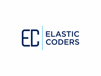 Elastic Coders logo design by ammad