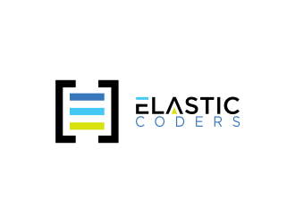 Elastic Coders logo design by oke2angconcept