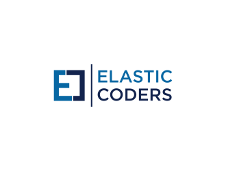 Elastic Coders logo design by ammad