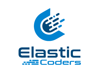 Elastic Coders logo design by yaya2a