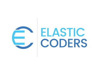 Elastic Coders logo design by lexipej