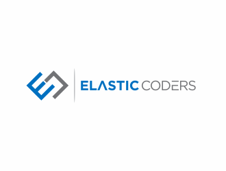 Elastic Coders logo design by agus