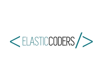 Elastic Coders logo design by savvyartstudio