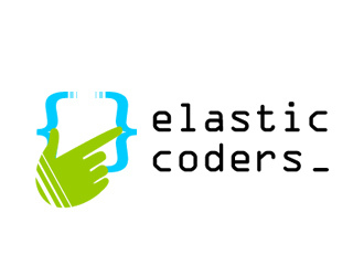 Elastic Coders logo design by Coolwanz