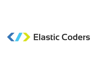 Elastic Coders logo design by naldart