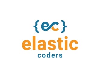Elastic Coders logo design by Fear