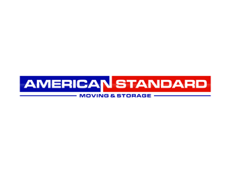 American Standard moving & storage logo design by alby