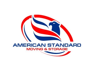 American Standard moving & storage logo design by uttam