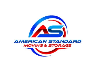 American Standard moving & storage logo design by uttam