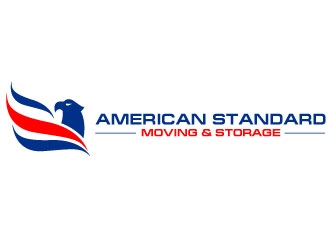 American Standard moving & storage logo design by uttam