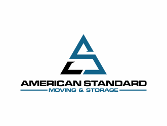 American Standard moving & storage logo design by hopee