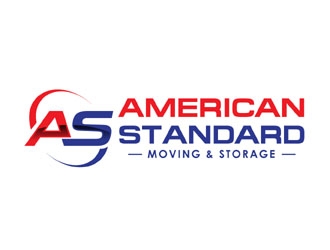 American Standard moving & storage logo design by MAXR