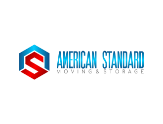American Standard moving & storage logo design by amazing