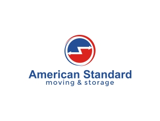 American Standard moving & storage logo design by naldart