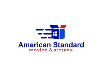 American Standard moving & storage logo design by naldart