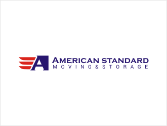 American Standard moving & storage logo design by bunda_shaquilla
