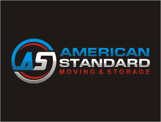 American Standard moving & storage logo design by bunda_shaquilla