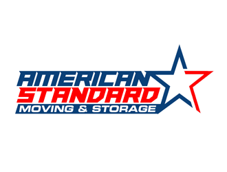 American Standard moving & storage logo design by kunejo