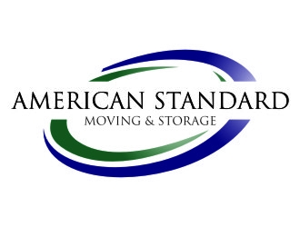 American Standard moving & storage logo design by jetzu