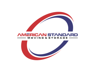 American Standard moving & storage logo design by oke2angconcept