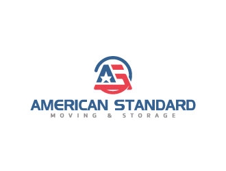 American Standard moving & storage logo design by DesignPal