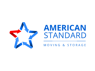 American Standard moving & storage logo design by uunxx