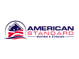 American Standard moving & storage logo design by THOR_