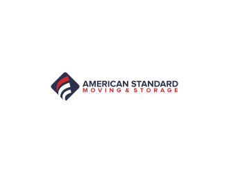 American Standard moving & storage logo design by ubai popi
