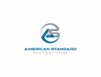 American Standard moving & storage logo design by Dianasari