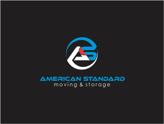 American Standard moving & storage logo design by Dianasari