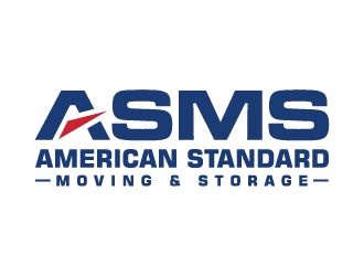 American Standard moving & storage logo design by ORPiXELSTUDIOS