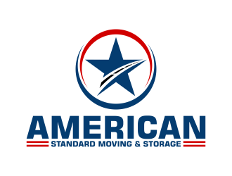 American Standard moving & storage logo design by maseru