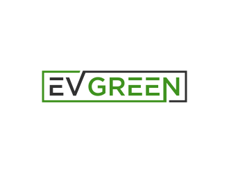 EV GREEN logo design by ammad