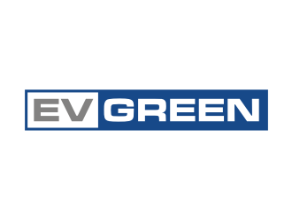 EV GREEN logo design by Shina