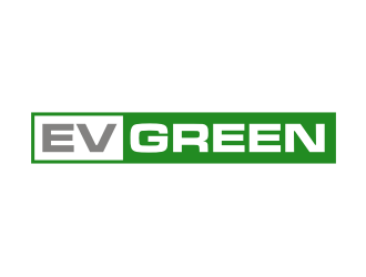 EV GREEN logo design by Shina