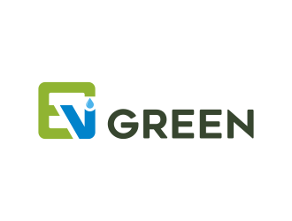 EV GREEN logo design by Thoks