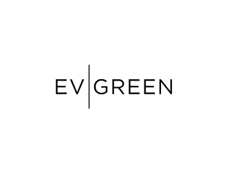 EV GREEN logo design by johana