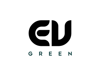 EV GREEN logo design by AisRafa