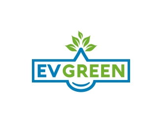 EV GREEN logo design by CreativeKiller