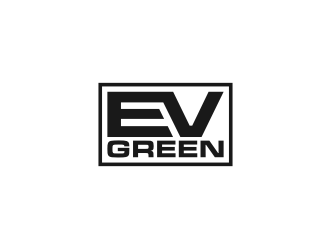 EV GREEN logo design by blessings